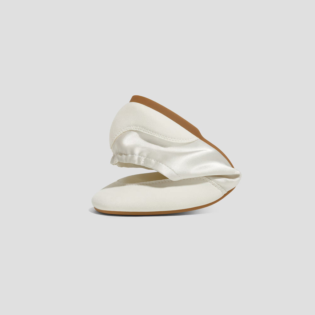 Zapatilla de satén ultraligeras con punta redonda - Slim Sole™
