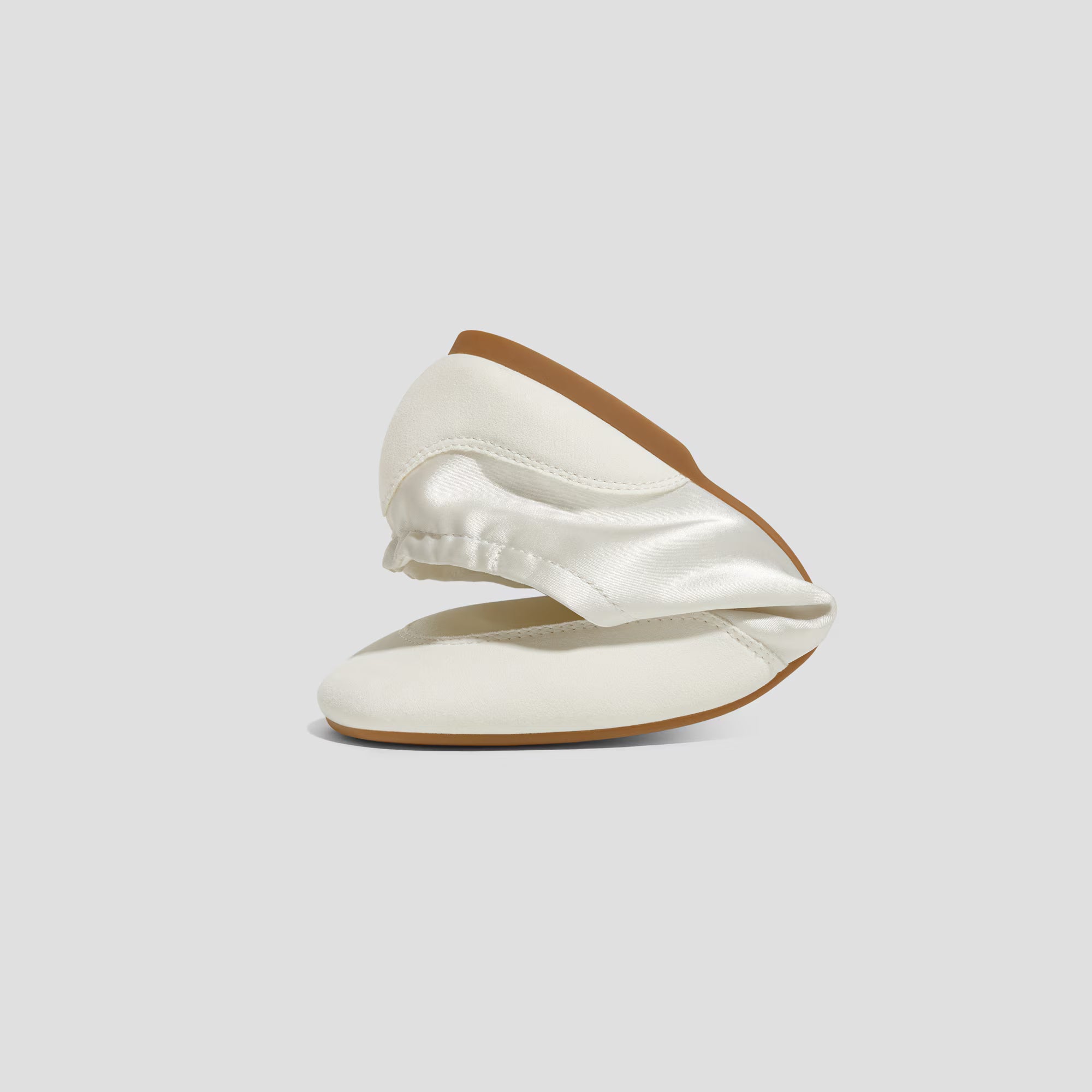 Zapatilla de satén ultraligeras con punta redonda - Slim Sole™