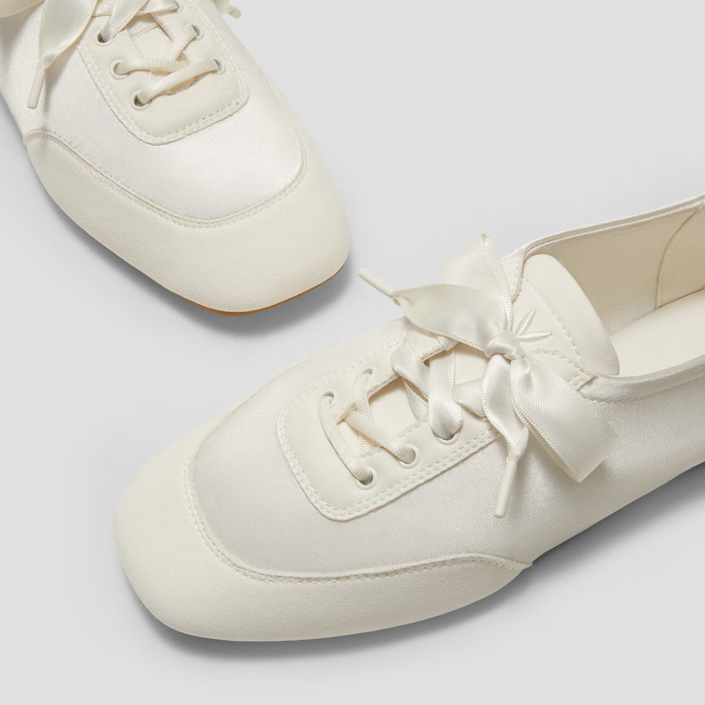 Zapatilla de satén ultraligeras con punta redonda - Slim Sole™