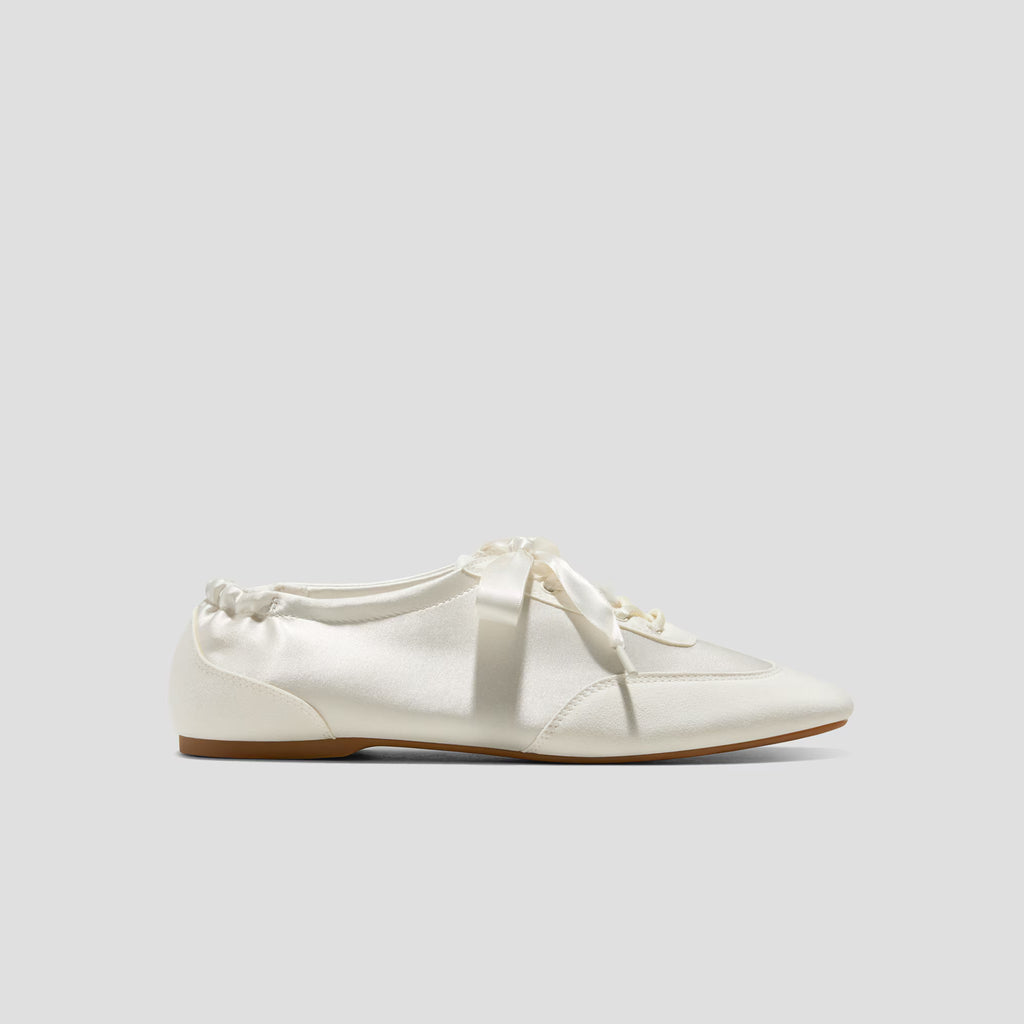 Zapatilla de satén ultraligeras con punta redonda - Slim Sole™