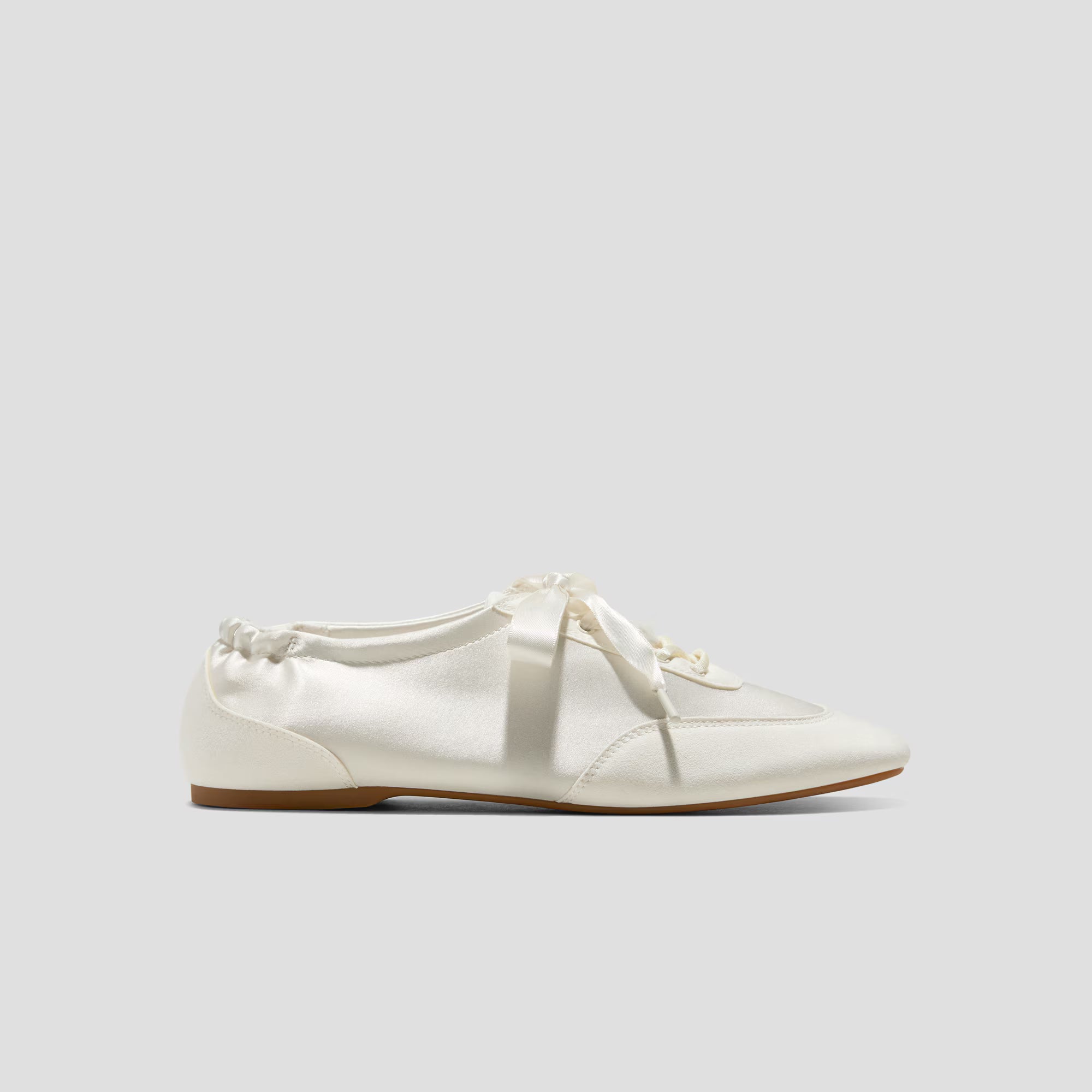 Zapatilla de satén ultraligeras con punta redonda - Slim Sole™