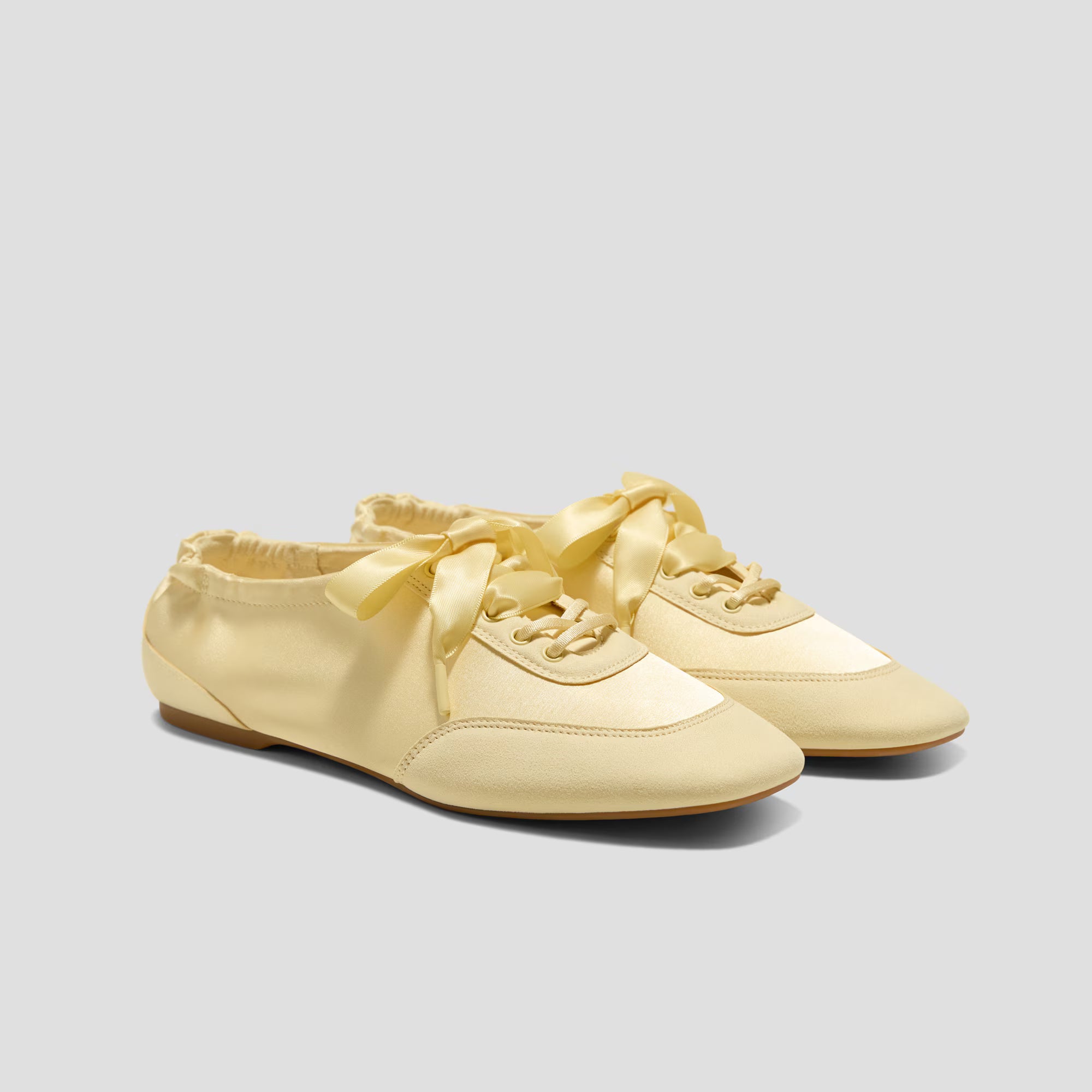 Zapatilla de satén ultraligeras con punta redonda - Slim Sole™