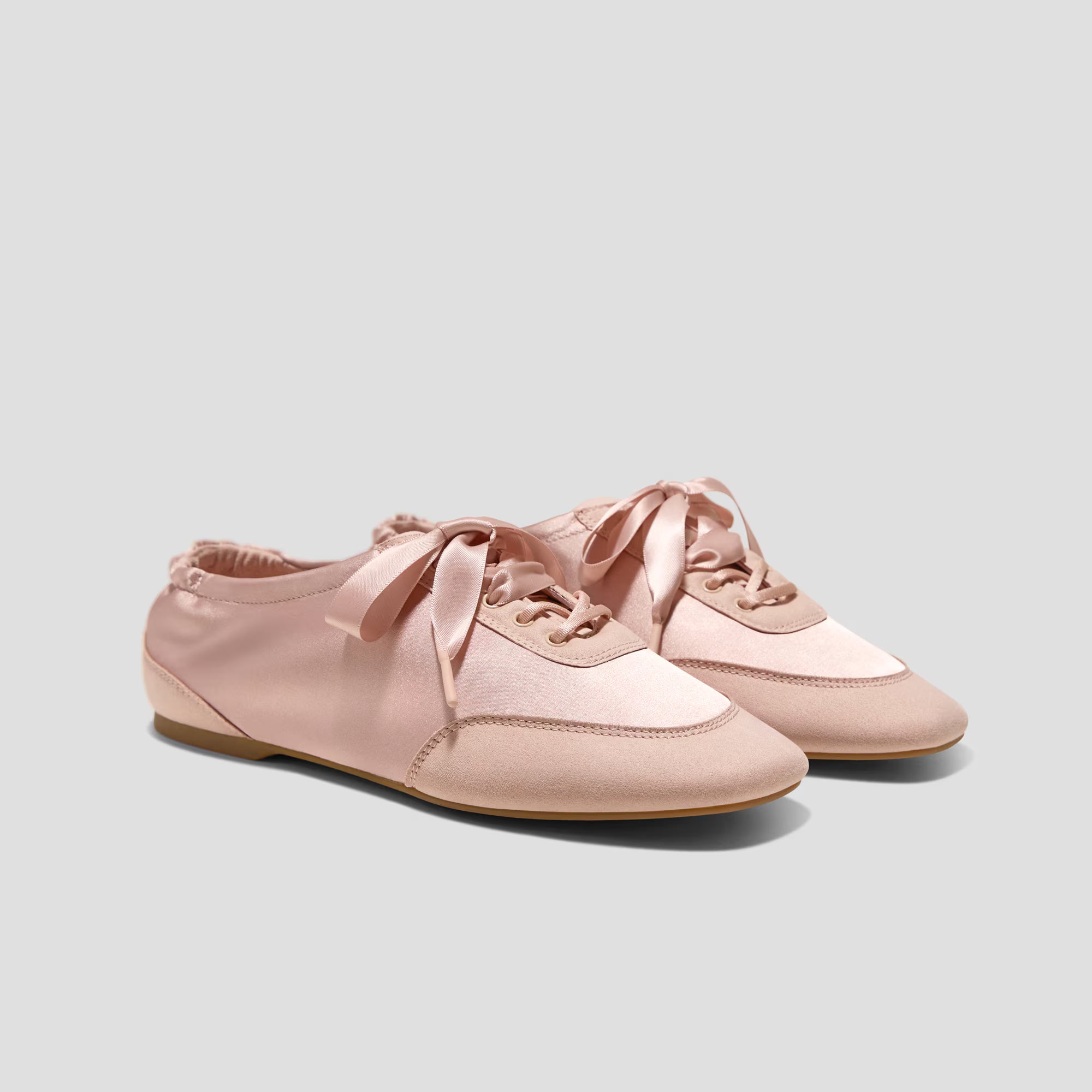 Zapatilla de satén ultraligeras con punta redonda - Slim Sole™