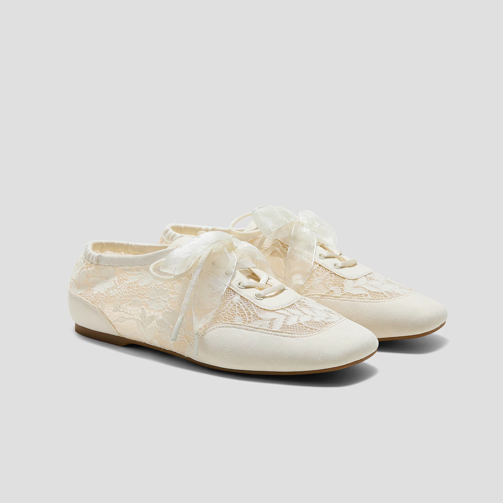 Zapatilla de satén ultraligeras con punta redonda - Slim Sole™