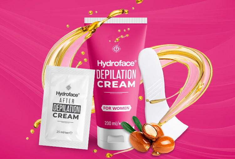 Crema depilatoria indolora - Hidroface®