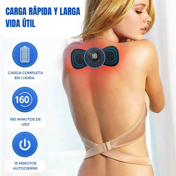 Mini Masajeador Corporal con Electroestimulación [Alivia Molestias Musculares]