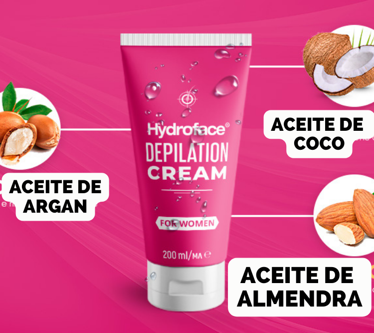Crema depilatoria indolora - Hidroface®