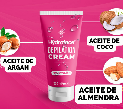 Crema depilatoria indolora - Hidroface®