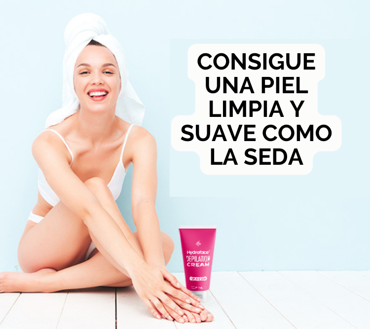 Crema depilatoria indolora - Hidroface®