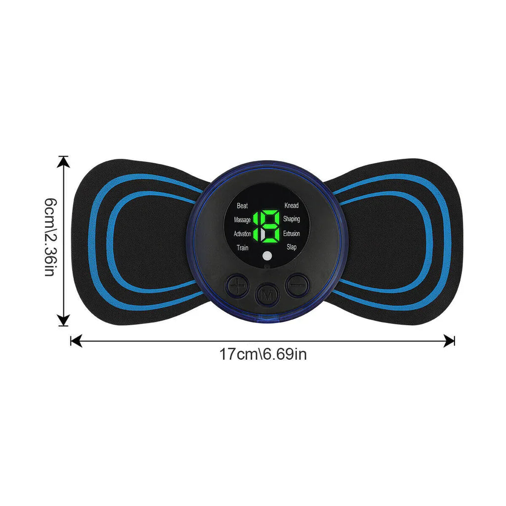 Mini Masajeador Corporal con Electroestimulación [Alivia Molestias Musculares]